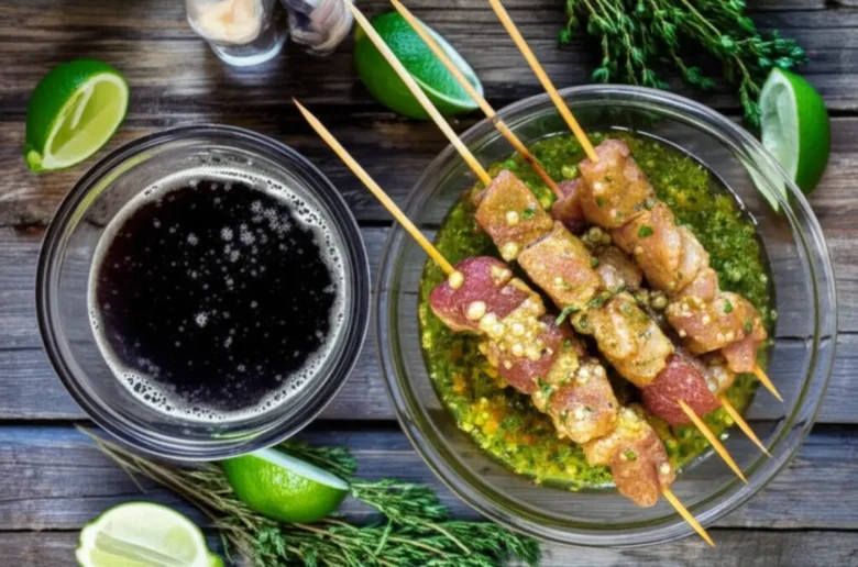 Marinadas cítricas e clássicas para carne e frango.