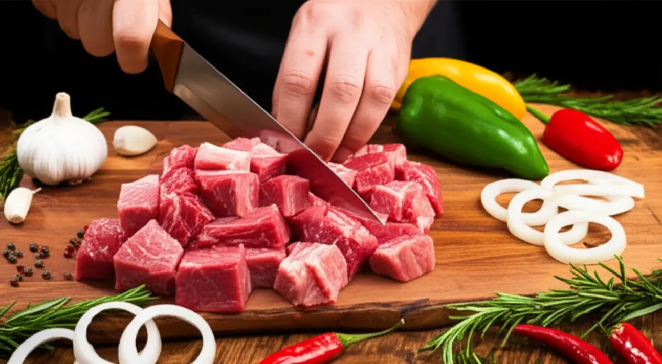 Conserve Espetinhos para Vender! Dicas Essenciais e Práticas 2 Preparo e seleção de ingredientes frescos para espetinhos.