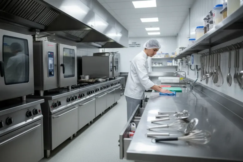 Boas Práticas de Fabricação (BPF) em uma cozinha limpa