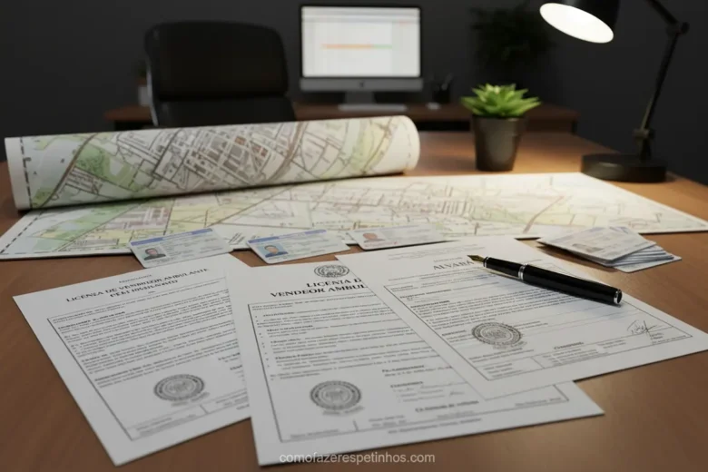 Documentos e licenças necessárias para a venda ambulante de espetinhos