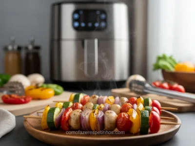 Espetinho de Legumes na Airfryer: A Receita Perfeita e Rápida!
