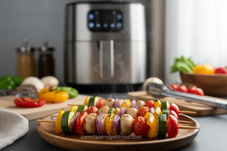 Espetinho de Legumes na Airfryer: A Receita Perfeita e Rápida!