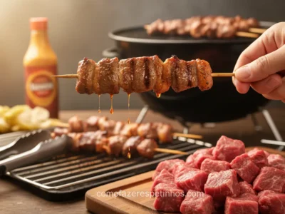 1 kg de carne rende quantos espetinhos? Surpreenda-se com o rendimento!