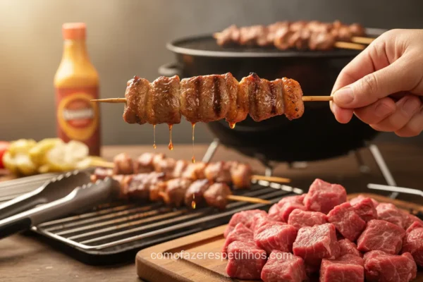 espetinho rendimento carne thumb > Como Fazer Espetinho