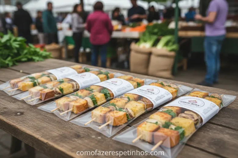 Estratégias de vendas e precificação de espetinho de pão de alho