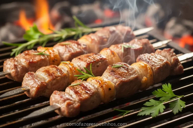 espetinho cordeiro grelhado > Como Fazer Espetinho