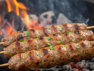 Kafta Perfeita no Espetinho! O Segredo para um Churrasco Inesquecível