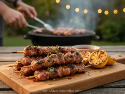 Espetinho de Porco Perfeito! Os Cortes Secretos para um Sabor Inesquecível