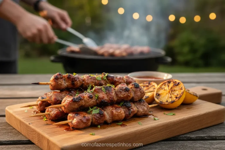 Espetinho de Porco Perfeito! Os Cortes Secretos para um Sabor Inesquecível