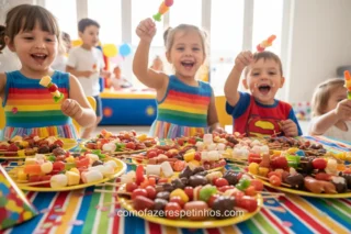 festa infantil espetinhos alegria > Como Fazer Espetinho