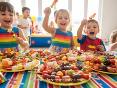 Espetinhos para Festa Infantil: 7 Ideias Que Vão Surpreender a Garotada!