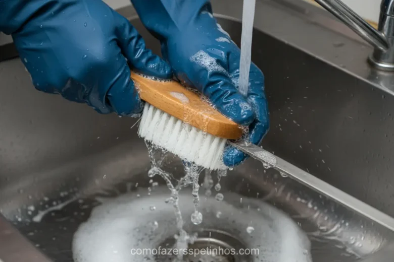 Espetos Brilhando: O Segredo da Limpeza Perfeita para Durar Muito Mais! 2 Limpeza passo a passo de espetos de metal após o churrasco.