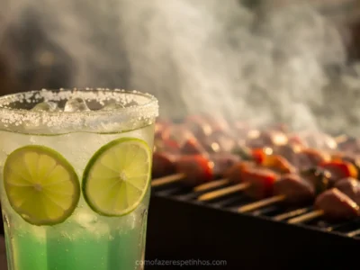 Receita de Caipirinha Perfeita! O Acompanhamento Ideal para Seus Espetinhos