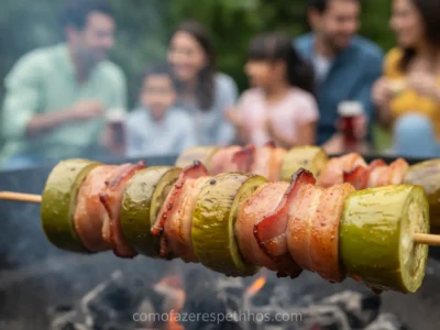 Espetinho de Jiló com Bacon - O Segredo para um Churrasco Inesquecível!