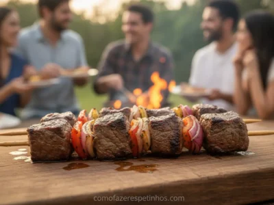 Como Fazer Espetinho Suculento! O Guia Completo para o Churrasco Perfeito