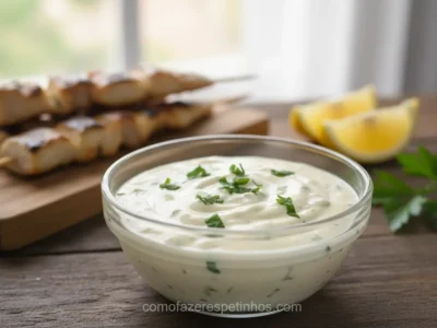 Molho Tártaro Caseiro Perfeito para Peixe! Receita Fácil e Saborosa
