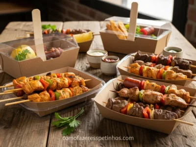 Embalagens para Vender Espetinhos! O segredo do sucesso está aqui