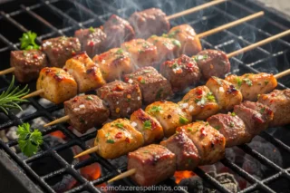 Melhores temperos para espetinhos na brasa