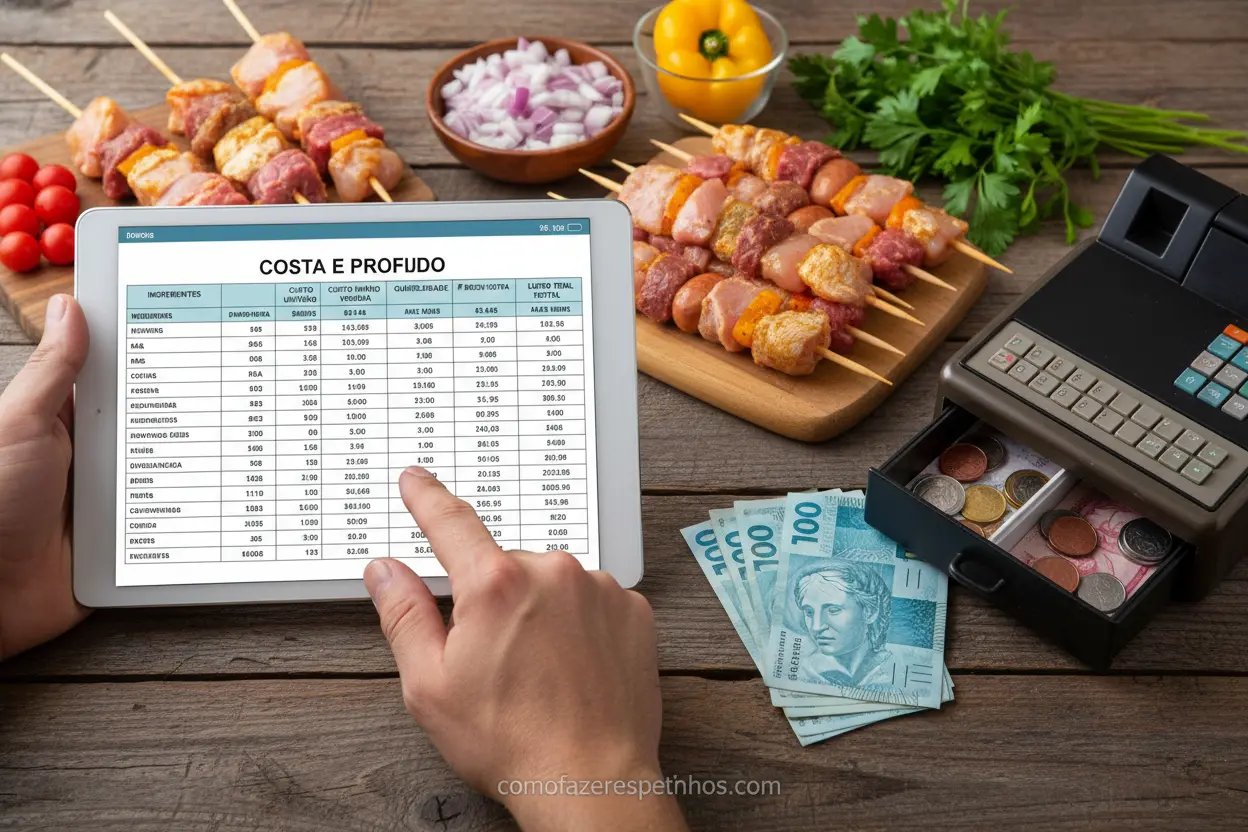 Precificação de espetinhos