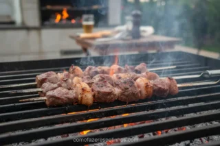 Espetinho de Picanha Nobre! O Segredo para um Churrasco Inesquecível 12 Espetinho de picanha nobre