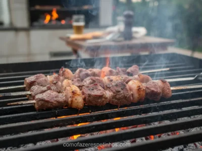 Espetinho de Picanha Nobre! O Segredo para um Churrasco Inesquecível