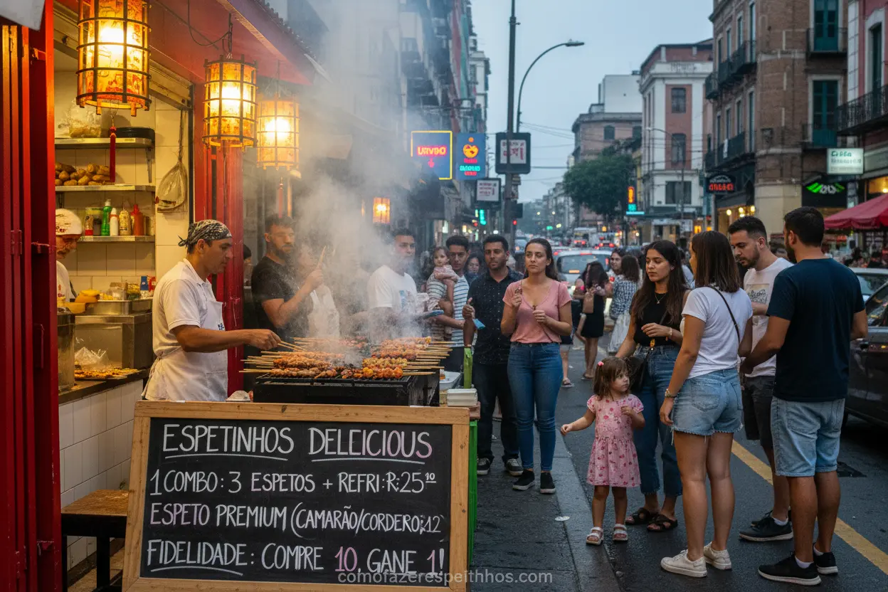 Estratégias de Preço para Espetinhos Quanto cobrar por um espetinho em diferentes cenários de venda