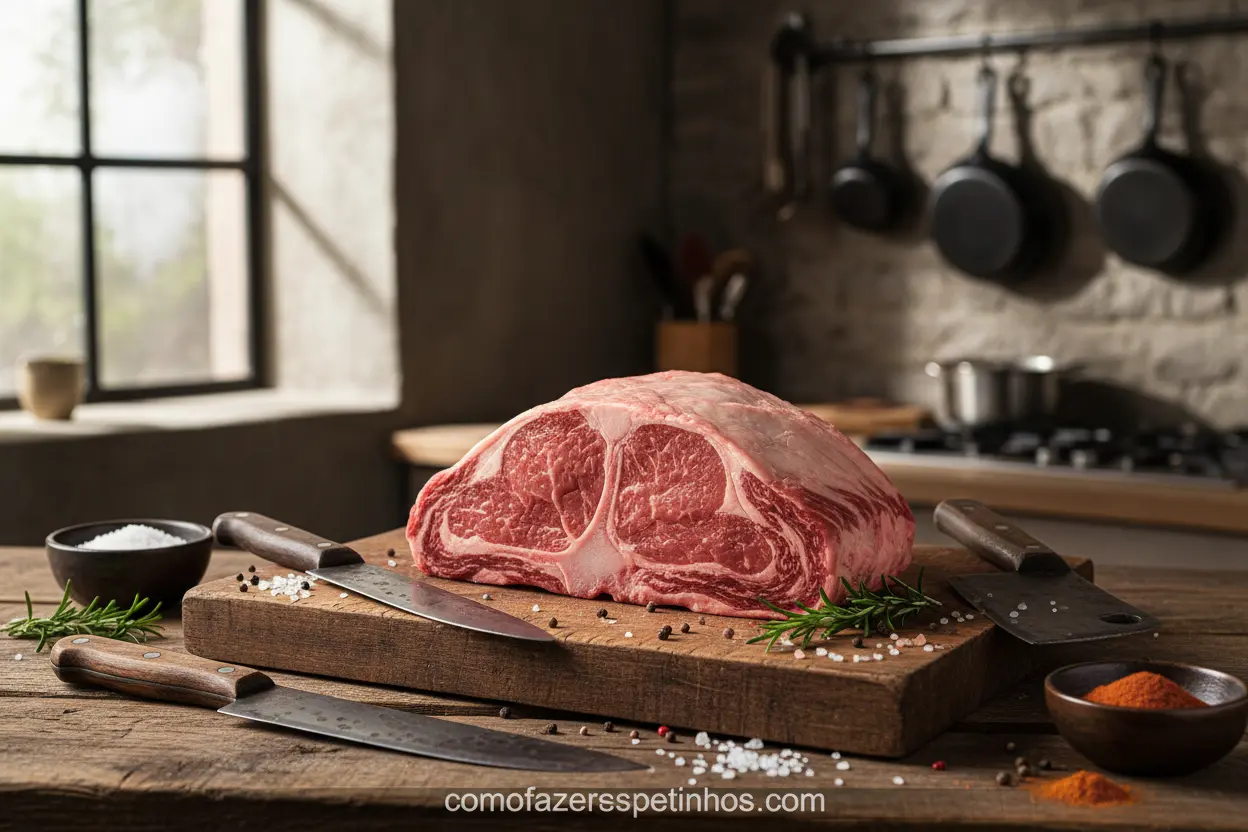 Maminha Fresca para Espetinhos Peça de maminha fresca e suculenta