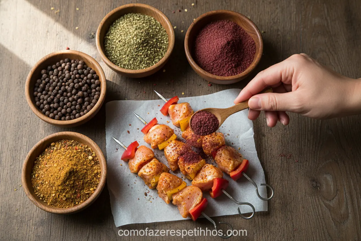 Temperos Exóticos para Espetinhos